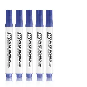 Op Maat Gemaakte Kleurrijke Uitwisbare Markeringen Navulling Inkt Whiteboard Marker Pen Met Gum Voor School En Kantoor
