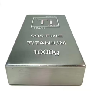 Nouveau <span class=keywords><strong>Prix</strong></span> CP GR1 Ti Pure Ti GR1 1 <span class=keywords><strong>KILO</strong></span> Barre de <span class=keywords><strong>Titane</strong></span> 99,5% Pur Plaque de <span class=keywords><strong>Titane</strong></span> de Collection - Product Image 1