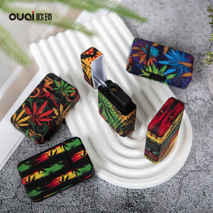 Briquets électriques de luxe en gros pour fumeurs, briquet à flamme jet au butane - Product Image 1