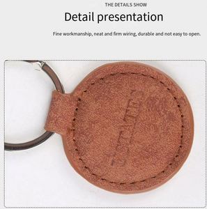 Wholesale Fashion Cheap Custom Mini Car Logo <b>Personalized</b> Blank Metal Keyring <b>Keychains</b> Pu Leather Keychain - Product Image 2