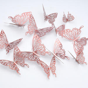 Kit d'arche de ballons avec confettis métalliques violets et autocollants papillons roses pour décoration de fête, fournisseur de ballons pour anniversaire de fille - Product Image 5