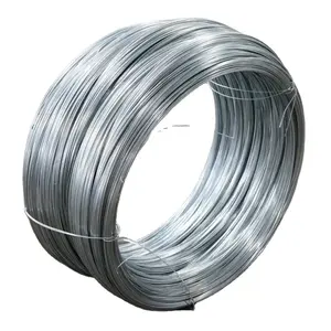 Hot-Dip Galvanized Iron Wire High Flexibility for Handicrafts 12 gauge galvanized wire