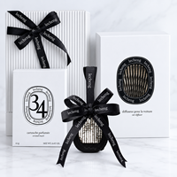 Diffuseur de parfum personnalisé pour voiture, rechargeable, avec pendentif et insert de parfum remplaçable, perles solides parfumées à la rose