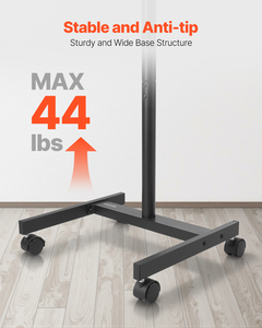 Carrito Móvil con Ruedas para TV, para Sala de Estar, Dormitorio u Oficina - Product Image 3