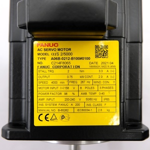 อะไหล่ระบบอัตโนมัติอุตสาหกรรมซีรีส์ A06B ของ FANUC รุ่น A06B-0212-B100 ชิ้นส่วนทดแทนระบบควบคุมการเคลื่อนที่ - Product Image 3