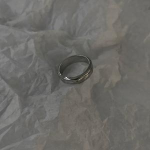 BINSHUO Christian Minimalist Style Wavy Band Rings pour <span class=keywords><strong>homme</strong></span>-Trendy Daily Wear - Product Image 4