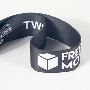 الحبل المخصص للمعارض مخصص للطباعة 3 من الحبل الأسود السميك الواسع مع حلقة رئيسية - Product Image 2