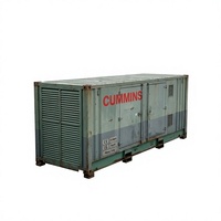 Générateur diesel silencieux de type conteneur ou à châssis ouvert EPA CE Cummins Weichai 500 kW 800 kW 1 MW 2 MW avec ATS et monophasé