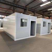 Petite maison modulaire préfabriquée Conteneur pliant Immeuble de bureaux pour une utilisation en entrepôt