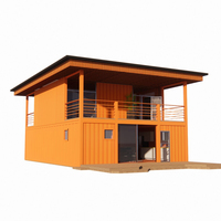 Maisons préfabriquées prêtes à installer, magasins préfabriqués, deux chambres, conteneur de luxe