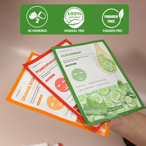 <span class=keywords><strong>Masque</strong></span> facial hydratant naturel et biologique à la vitamine C, cosmétiques coréens, 100% végétalien, <span class=keywords><strong>masque</strong></span> pour le soin de la peau aux fruits, marque privée - Product Image 5