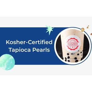 Boba Kosher Clean-Label, Té de Burbujas Taiwanés Kosher-Friendly, Caja Premium de 3 kg, Masticable, Listo para Cocinar y Comer, Hecho en Taiwán - Product Image 6