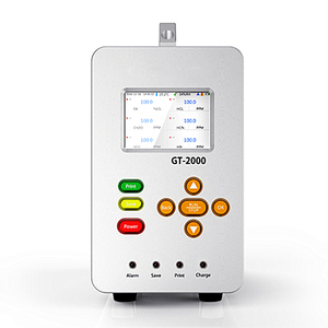 Analizador de gas inteligente de alta sensibilidad portátil Multi 4 en 1 Analizador de gases de escape analizador de oxígeno médico - Product Image 3