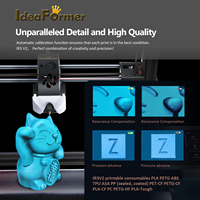 Imprimante 3D IdeaFormer IR3 V2 à Axe Z Infini, Tapis Roulant en Acier 250*250mm, Micrologiciel Klipper, Impression Rapide/en Série, Nivellement Automatique