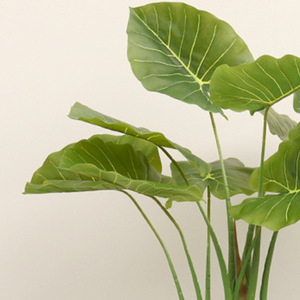Planta Artificial de Hoja de Taro Dream Castle, 100-200 cm, Decoración Interior y Exterior, Estilo Bonsái, Vegetación - Product Image 4