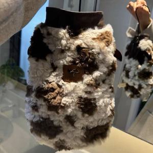 New Popular <strong>Dog</strong> <strong>Fur</strong> Jacket Luxury Pu Leather Winter <strong>Dog</strong> Fleece <strong>Coat</strong> No Sleeves - Product Image 4