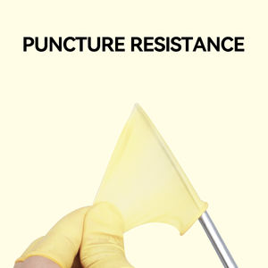 Gants en <span class=keywords><strong>latex</strong></span> jetables sans poudre CAMCLEAN durables de 500 g pour utilisation en salle blanche dans l'industrie électronique - Product Image 4