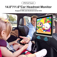 NaviHua 11.6 "écran de moniteur d'appui-tête de voiture pour BMW série multimédia Android siège arrière divertissement musique vidéo miroir lien nouveau