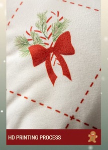Cuscino ricamato di natale cuscino per la decorazione della casa per le vacanze cuscino del divano cuscino di natale cuscino del soggiorno - Product Image 3