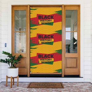 Bannière de porte pour le Mois de l'<span class=keywords><strong>Histoire</strong></span> des Noirs, Février, Afro-américains, Juneteenth, pour la porte d'entrée de la salle de classe, décoration photographique - Product Image 6