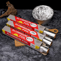 25 SQ.FT. prix de gros papier d'aluminium cuisine alimentaire feuilles rouleau d'aluminium pour l'emballage des aliments