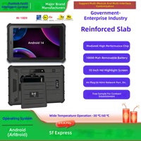 Tablette robuste Android 14 de 10,1 pouces, 5G, assistance à distance AR, batterie amovible, équipement utilitaire RS232, 1920x1200