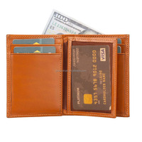 Dompet Kulit RFID Blocking Lipat Dua Dengan Tempat Anti Hilang Pria Kulit Sapi Asli Dompet Kartu Kredit Jendela ID Kompartemen Uang Tunai