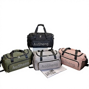 Sac de sport Oxford portable transfrontalier pour voyages de courte distance, avec compartiment sec/humide séparé et compartiment à chaussures indépendant - Product Image 1