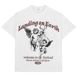 Camiseta de Algodón 100% de 340 g/m² con Logotipo Personalizado para Hombre, Cuello Redondo, Manga Corta, Corte Holgado, Estilo Urbano - Product Image 3