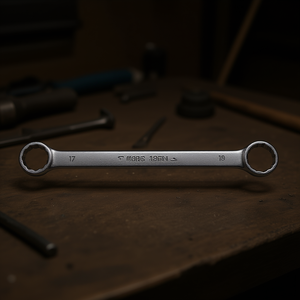 ประแจปากตายคู่ 17 มม. 19 มม. ขนาดเมตริก เหล็กโครเมี่ยมวาเนเดียม - Product Image 3