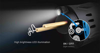 Kit de réparation professionnel de pare-chocs de voiture à trois niveaux réglables avec machine à souder, agrafeuse à chaud et 300 clous pour la réparation du plastique