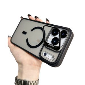 Capa magnética fosca com textura suave para <span class=keywords><strong>iPhone</strong></span> 17 PROMAX, com suporte para lente e película protetora para Apple 16, 15, 14, 13, <span class=keywords><strong>12</strong></span> - Product Image 1