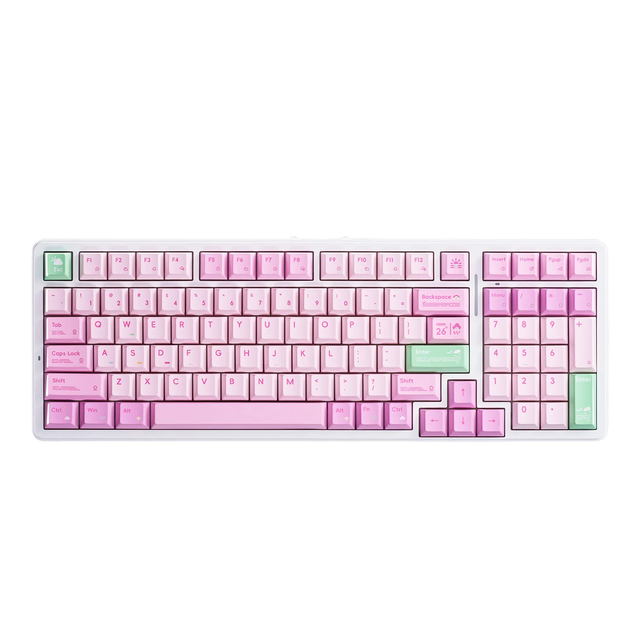 New ATK A98 Pro Wireless Mechanical Anya MAX Switch 98 Keys Gasket / Hot Swap / NKRO 1K 1ms Ultra-low Latency Gaming Keyboard