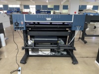 Plotter de Corte Láser de Tubo RF Metálico Dingfeng, Área de Trabajo de 800 mm, Resolución de 1200 dpi, Refrigeración por Agua CNC