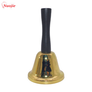 학교 교회를위한 8 "핫 세일 하이 퀄리티 황동 벨 핸드 벨 - Product Image 4