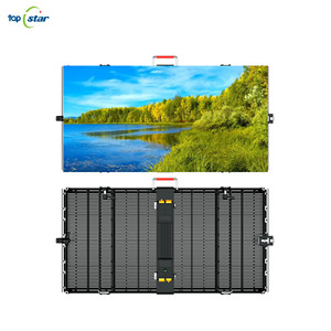Les nouveaux panneaux d'affichage LED transparents numériques créatifs en aluminium haute luminosité 1000*1000mm P3.91 pour extérieur, étanches - Product Image 1