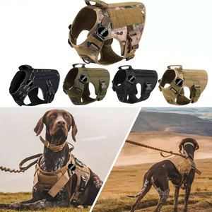 Harnais en nylon pour animaux de compagnie OEM gilet pour chiens manteau de refroidissement rétractable poitrine d'entraînement pour animaux de compagnie harnais tactique pour chiens - Product Image 2