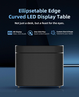 Pantalla LED de Escritorio, Video Wall Flexible, Panel Publicitario Comercial, Pantalla LED Publicitaria para Mesa de Centro Comercial