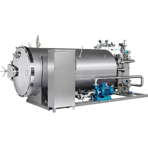 Autoclave Horizontal de Acero Inoxidable para Esterilización a Vapor 134-135 ° C para la Industria Alimentaria, Alto Nivel de Seguridad - Product Image 1