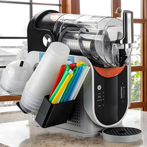 LM LM25404 Organisateur de tasses classique 3-en-1, support de rangement latéral pour couvercles et pailles, accessoires pour mixeur à smoothies - Product Image 5