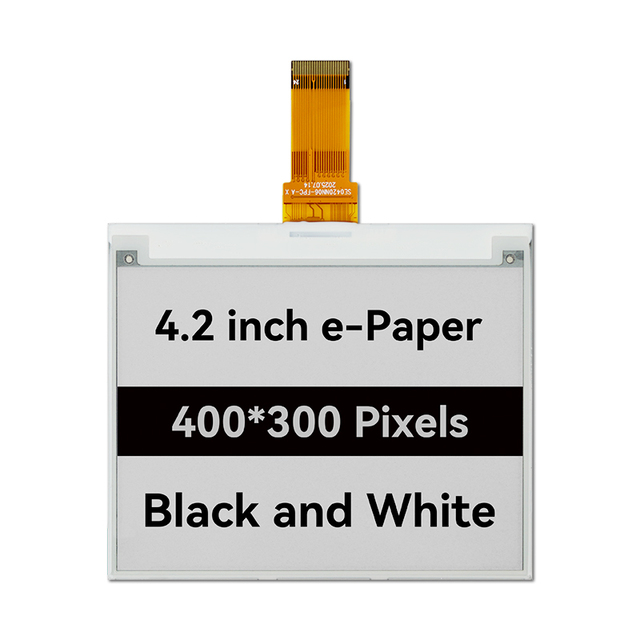 Hipoink Wholesale 4.2 Inch Black White Two Color E-Paper Display