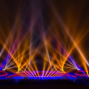 Arc-en-ciel <span class=keywords><strong>Effet</strong></span> Faisceau Tête Mobile Stage Light 700W Sharpy LED Luminaire RGBW Blanc Chaud Couleurs DMX512 Mode De Contrôle IP65 - Product Image 6