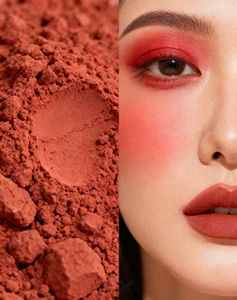 Oxyde de fer rouge Fe2O3 <span class=keywords><strong>CI77491</strong></span> Pigment inorganique premium non toxique pour fard à paupières, blush, vernis à ongles, rouge à lèvres - Product Image 2