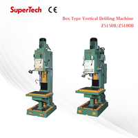Machine de forage verticale Supertech Z5140B |   Structure de colonne en boîte |   Distance maximale entre le brocheur et la table de 750 mm |   Utilisation industrielle 380V