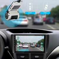 Boîte noire de voiture, caméra de tableau de bord avant et arrière, enregistreur de conduite USB, enregistreur vidéo de voiture, Android 4.0 et versions ultérieures, boîte DVR de voiture