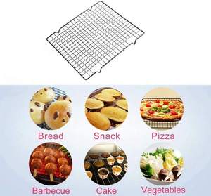 Griglia di raffreddamento per <span class=keywords><strong>torte</strong></span> antiaderente per la cottura cremagliera di raffreddamento del pane in acciaio griglia di cottura professionale facile da pulire adatta per negozi di <span class=keywords><strong>torte</strong></span> - Product Image 6