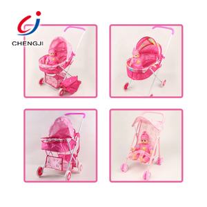 Popolare Carrello Giocattolo per Bambole, <span class=keywords><strong>Passeggino</strong></span> Pieghevole in Ferro per Bambole - Product Image 5