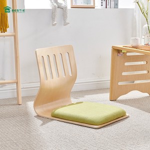 Hete Verkoop Japanse Stijl Enkele Pootloze Rugleuning Luie Sofa Kussen Seat Eetstoel Voor Slaapkamer Tatami Vloerstoel - Product Image 1