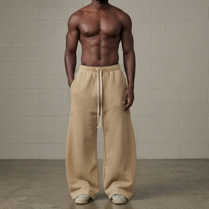 Pantalones Deportivos Anchos y Holgados para Hombre, Estilo Urbano, a la Moda - Product Image 1