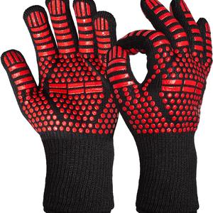 Guantes para horno BBQ Grill Guantes resistentes al calor Guantes para parrilla resistentes al corte - Product Image 6